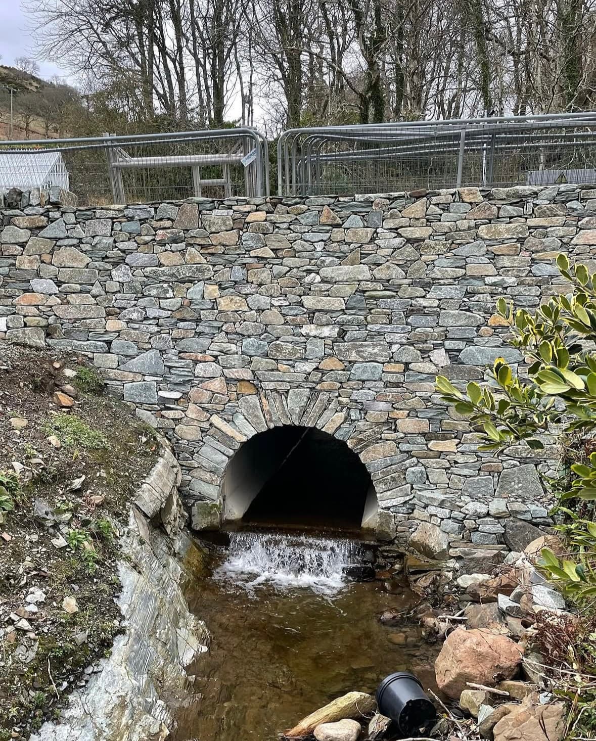 Bridge and walled garden image 3