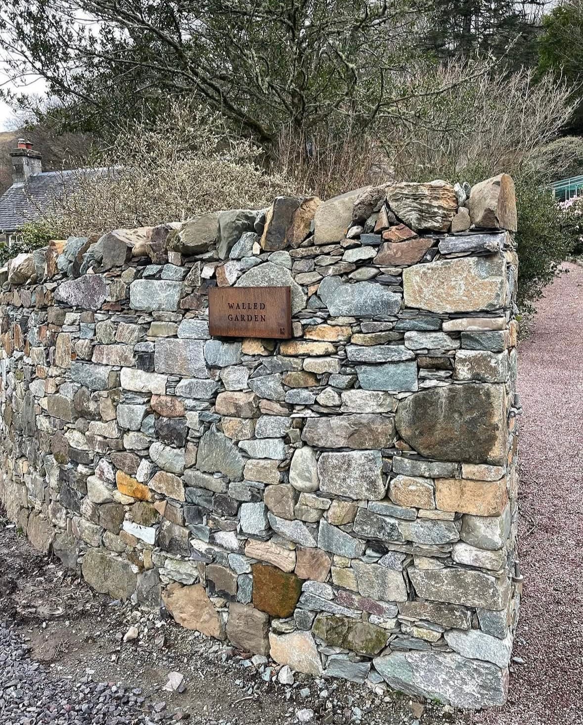 Bridge and walled garden image 4