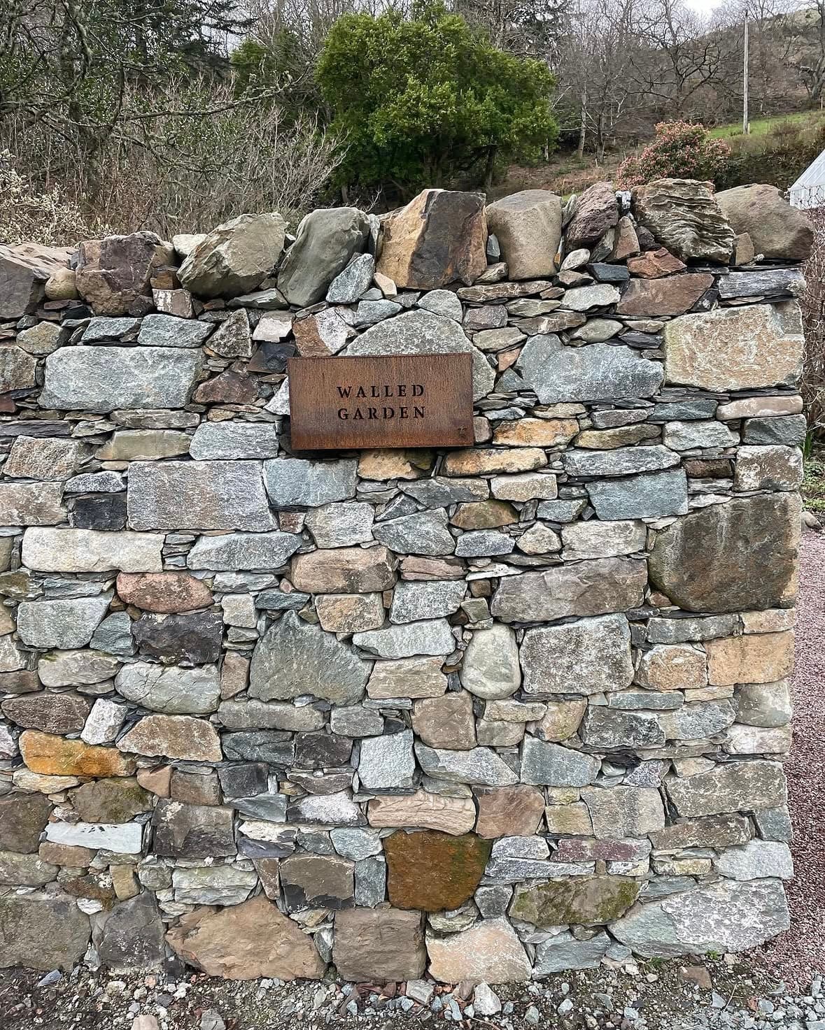 Bridge and walled garden image 5
