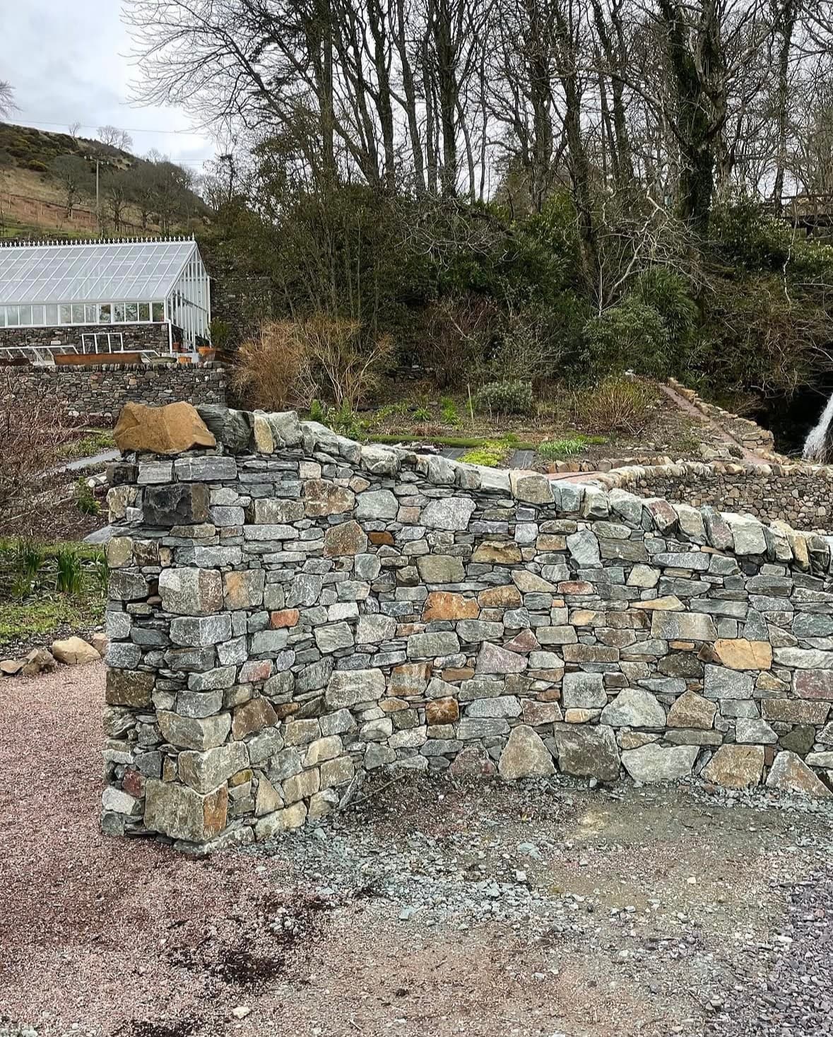 Bridge and walled garden image 6